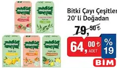 DOĞADAN BİTKİ ÇAYI ÇEŞİTLERİ 20'Lİ fiyat ve kampanya bilgisi